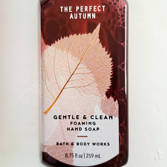 * 3 Bath & Body Works THE PERFECT AUTUMN Gentle Foaming Hand Soap - Picture 5 of 7
